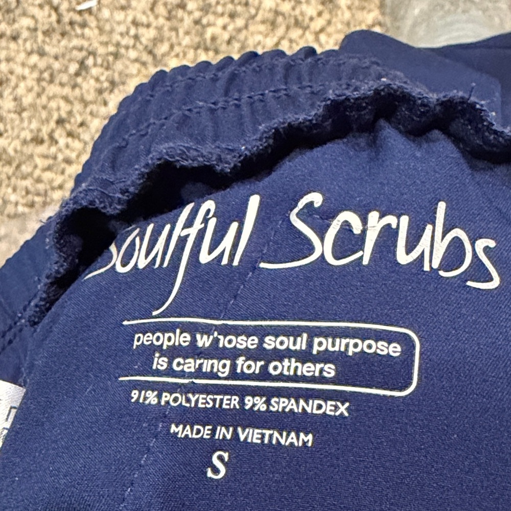 Soulful Scrubs Navy pants